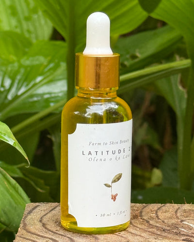 Latitude 21 The Golden Elixir (`Olena-Kukui Nourishing Glow Oil)  (1 fl oz, 30 ml) https://www.latitude21skin.com/