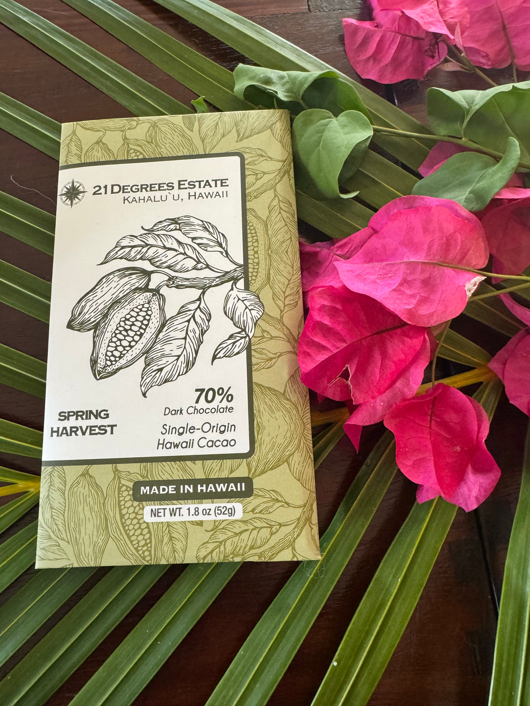 2025 Spring Harvest 70% Premium Dark Chocolate Bar