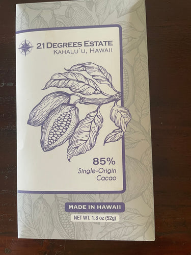 85% Cacao Limited Edition (Winter Harvest) Premium Super Dark Bar